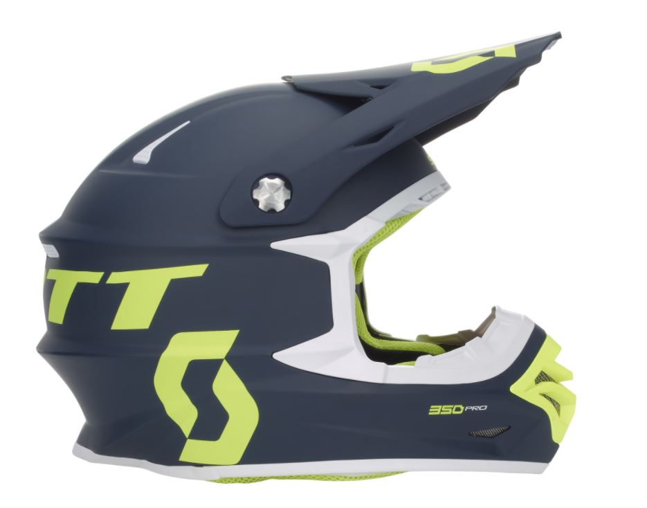 SCOTT Motokrosová přilba 350 Pro blue yellow