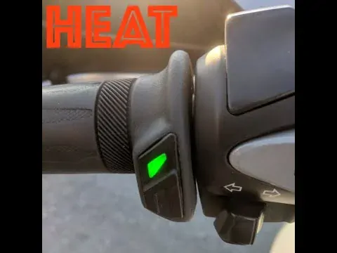 Vyhřívané rukojeti Koso HG-13 integrovaný spínač 120mm