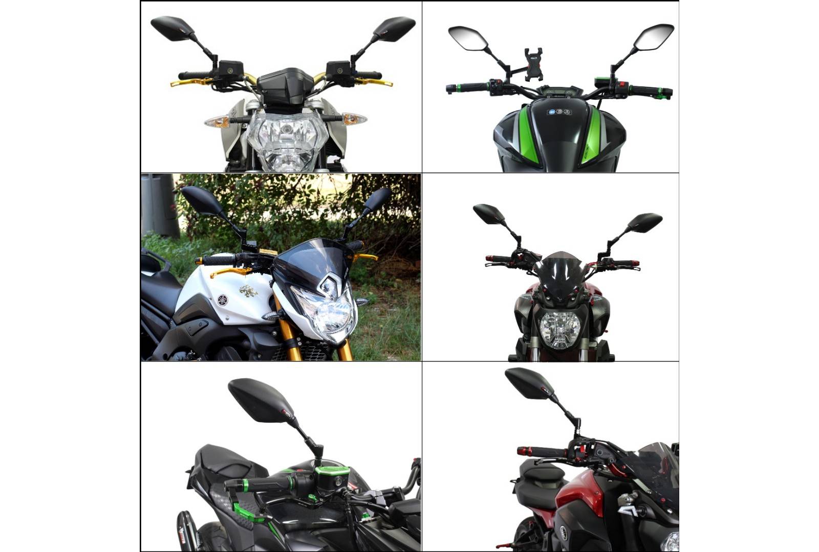 Zpětná zrcátka M-Style naked