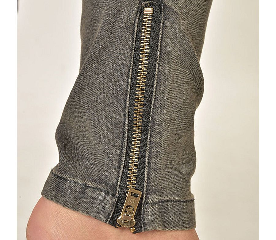 TRILOBITE dámské kalhoty 1665 MICAS URBAN SKINNY FIT šedé