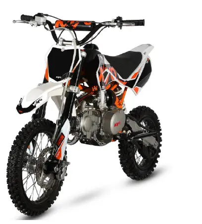 KAYO pitbike TD 125 14"/12" černo-oranžovo-bílá