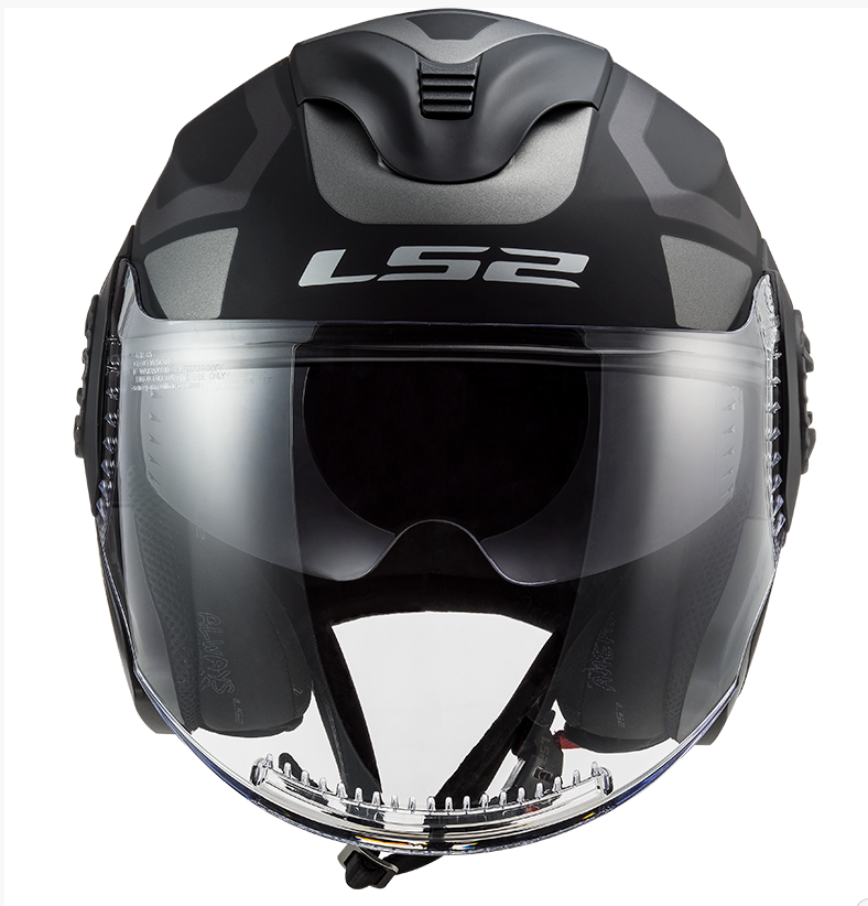 LS2 Otevřená moto přilba LS2 OF570 Verso matt titanium