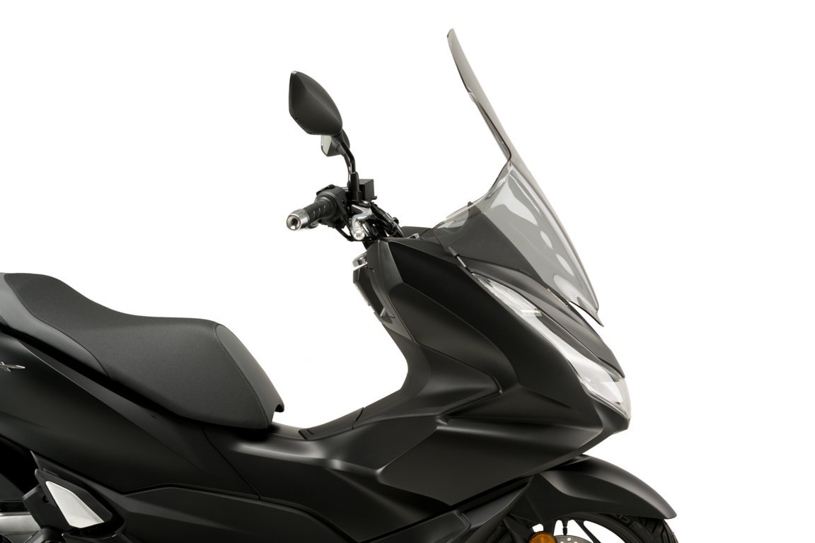 Plexi štít PUIG TOURING kouřové pro HONDA PCX 125 2021-2024