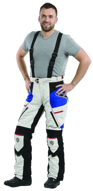 MBW Pánské textilní moto kalhoty MEMPHIS PANTS TRICOLOR