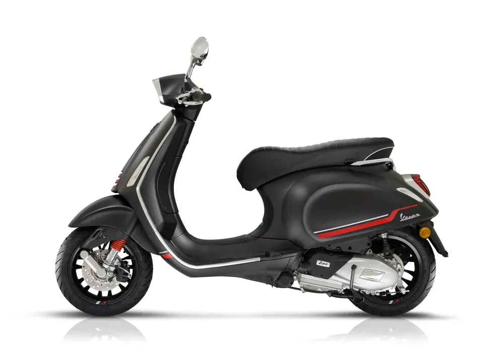 Vespa Sprint 125 S Nero convinto matt E5