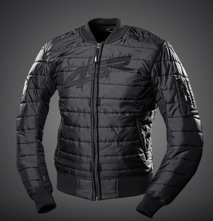 4SR Pánská textilní moto bunda RTX RED
