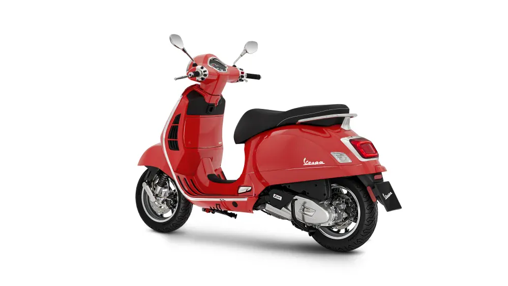 Vespa GTS SUPER 125 Rosso Coraggioso E5+