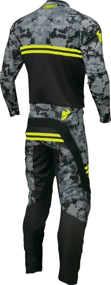 THOR dětský dres SECTOR DIGI CAMO černá/camo