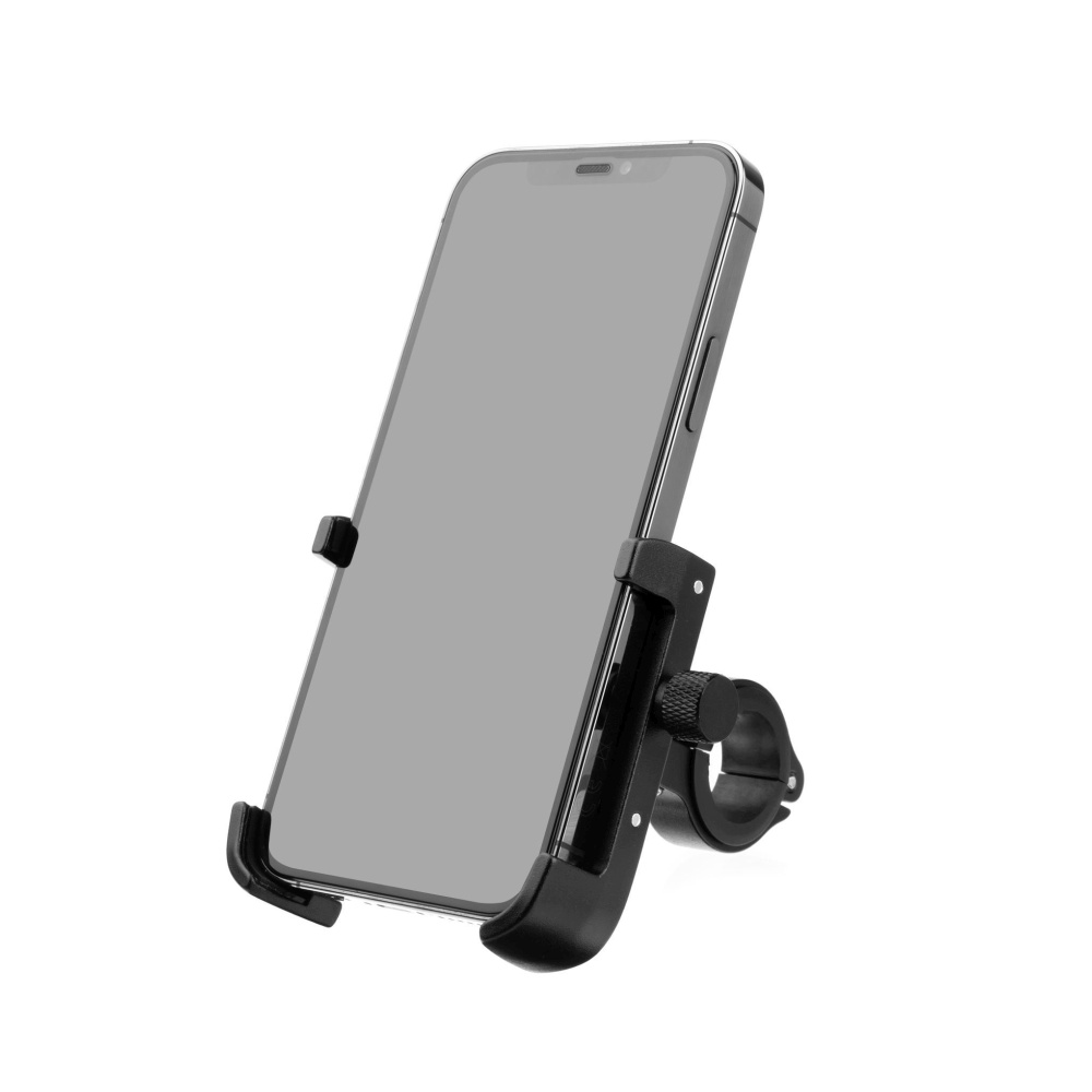 Hliníkový držák mobilního telefonu na kolo FIXED Bikee ALU 2 s otočnou hlavou, černý Interph