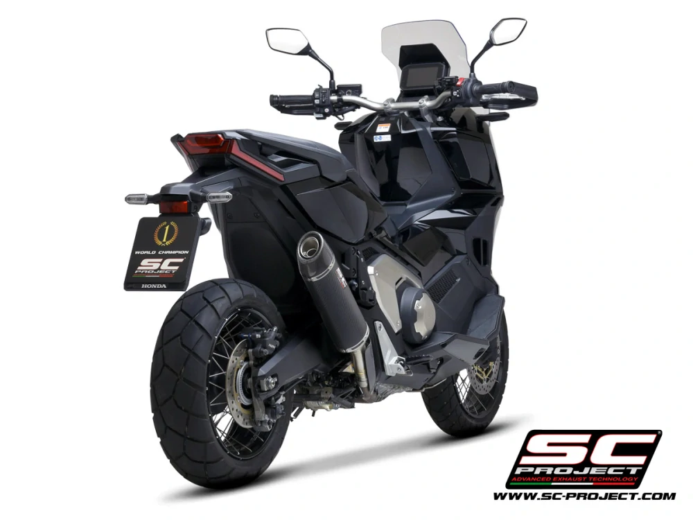 SC-PROJECT výfuk z uhlíkových vláken SC1-R Honda Forza 750 (2021-2024)