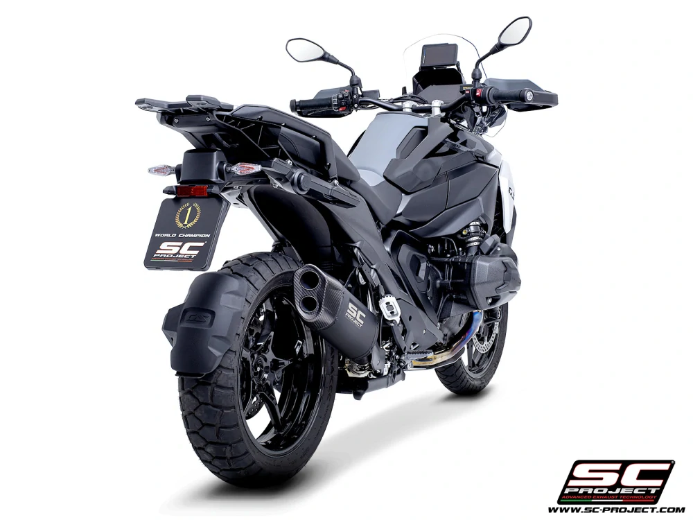 SC-PROJECT Titanový výfuk Adventure-R matná černá BMW 1300 GS 2023-