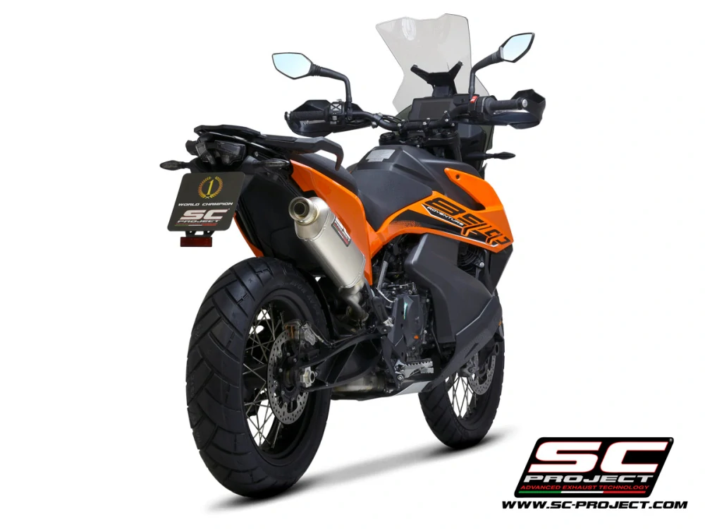 SC-PROJECT Rally Raid titanový výfuk 890 ADVENTURE 2021-