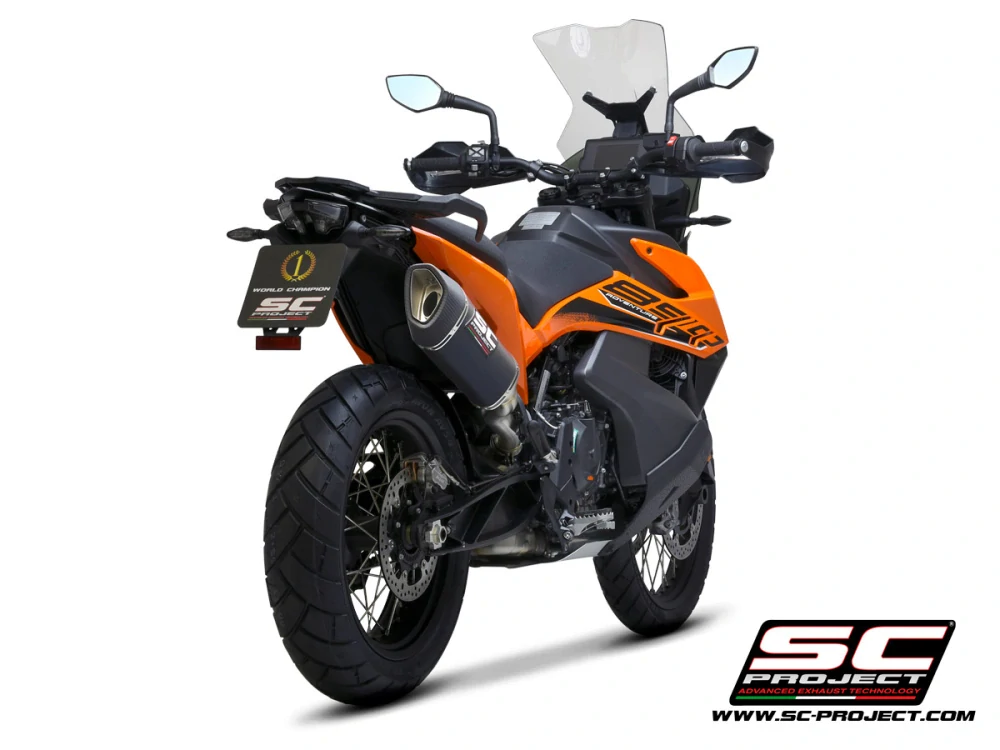 SC-PROJECT Karbonový výfuk SC1-R KTM 890 ADVENTURE 2021-