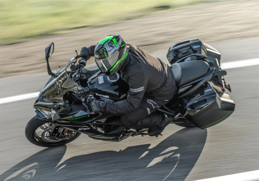 KAWASAKI NINJA 1100SX SE Emerald Blazed Green / Metallic Diablo Black PERFORMANCE TOURER