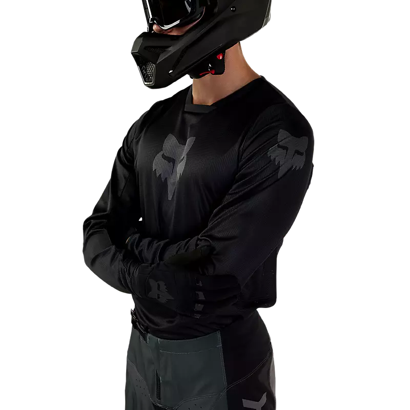 Pánský moto dres FOX 180 Blackout Jersey černá