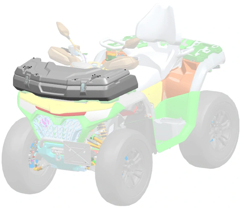 Přední box CFMOTO 55 Gladiator X850/X100 G3