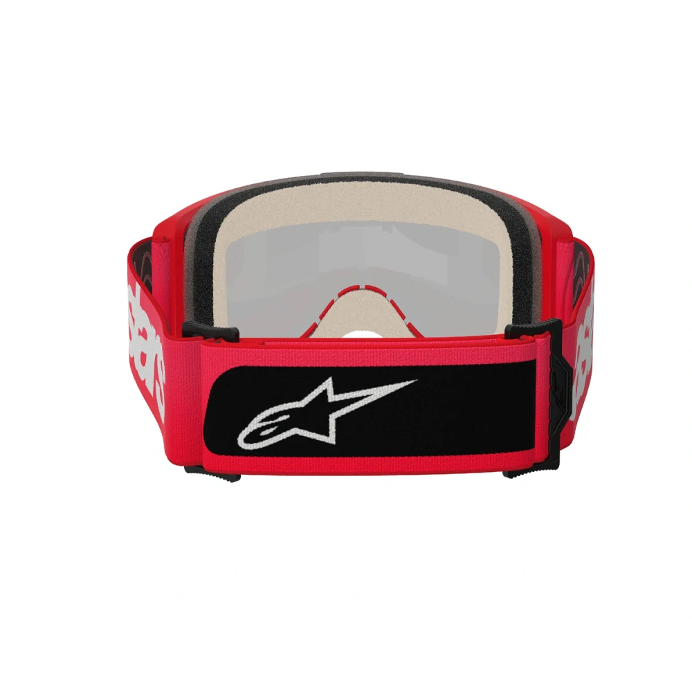 Alpinestars brýle VISION 5 BLAZE, ALPINESTARS (červená, zrcadlové zlaté plexi) 2025