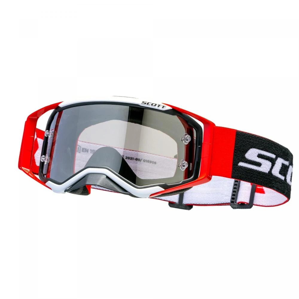 SCOTT Motokrosové brýle Goggle Prospect červeno černé 