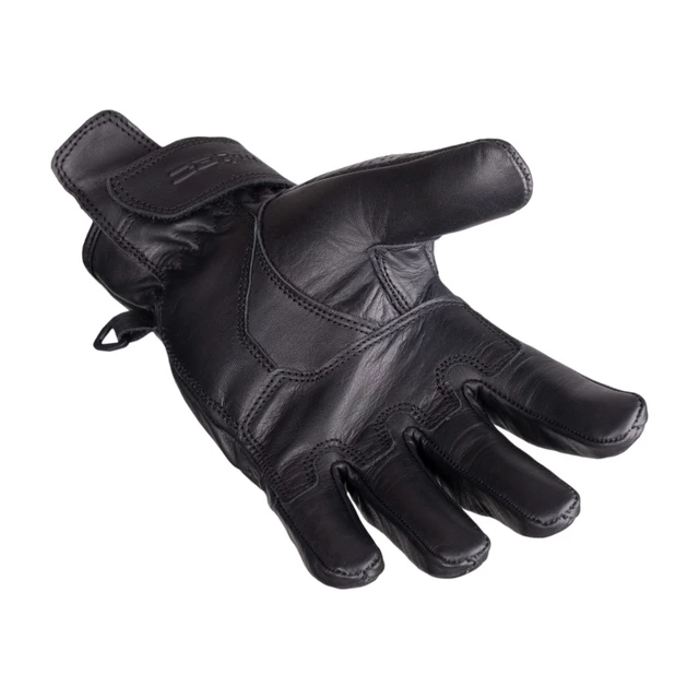 Letní kožené moto rukavice W-TEC Laudero černé