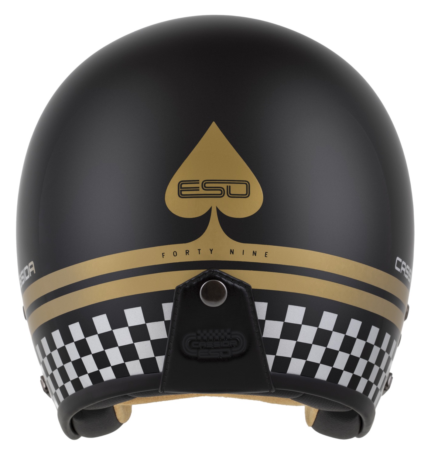 CASSIDA helma Eso Forty Nine černá perleť zlatá šedá