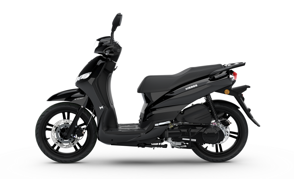 Peugeot Kisbee M 125-Jet Black + ZADNÍ KUFR ZDARMA