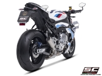 SC-PROJECT Titanový výfuk CR-T s mřížkou proti kamenům - BMW M1000 R 2025
