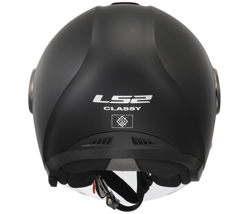 LS2 Otevřená moto přilba OF620 CLASSY SOLID MATT BLACK