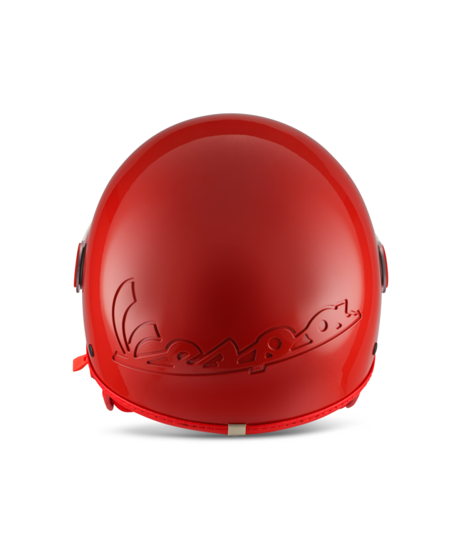 Přilba otevřená Jethelm Vespa RED
