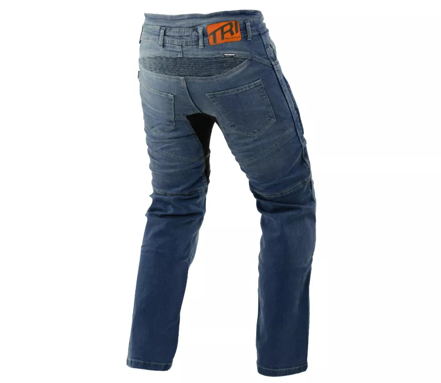 TRILOBITE pánské kalhoty PARADO DOUBLELAYER AAA SLIM FIT modré