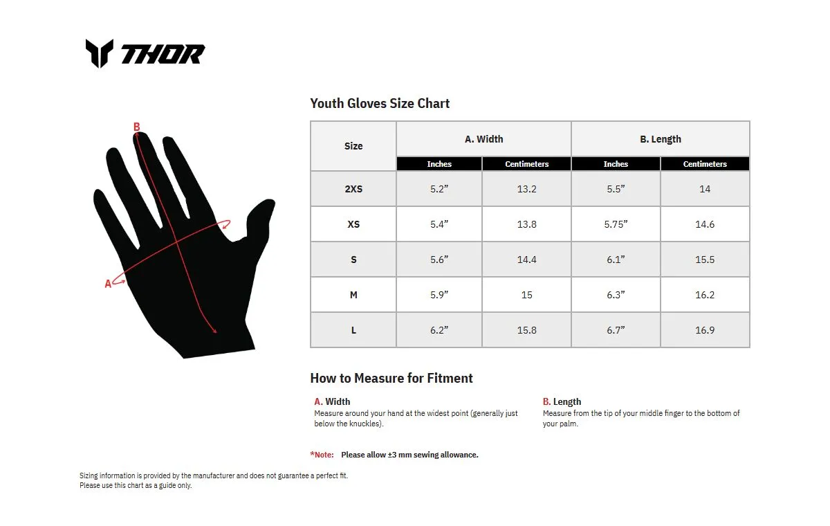 Dětské moto rukavice THOR Youth Ridemode Static Gloves černá