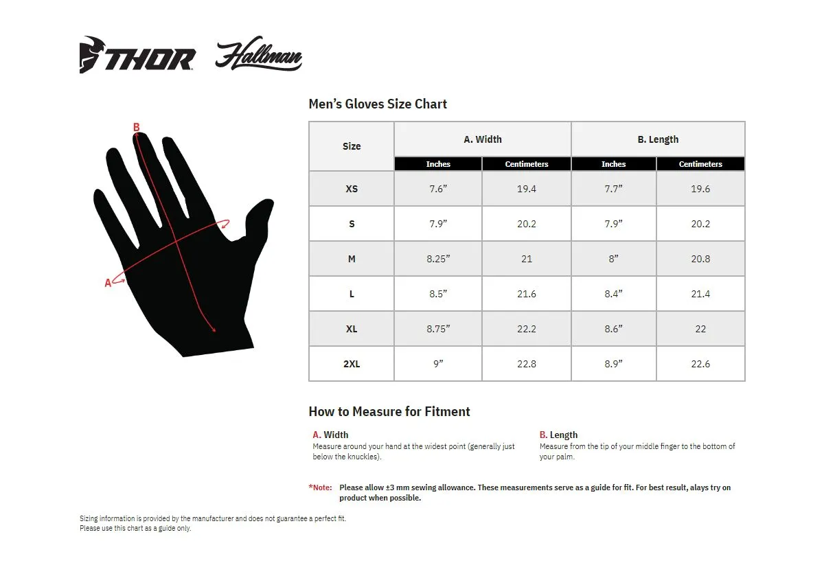 Moto rukavice THOR Launchmode XP Gloves červená
