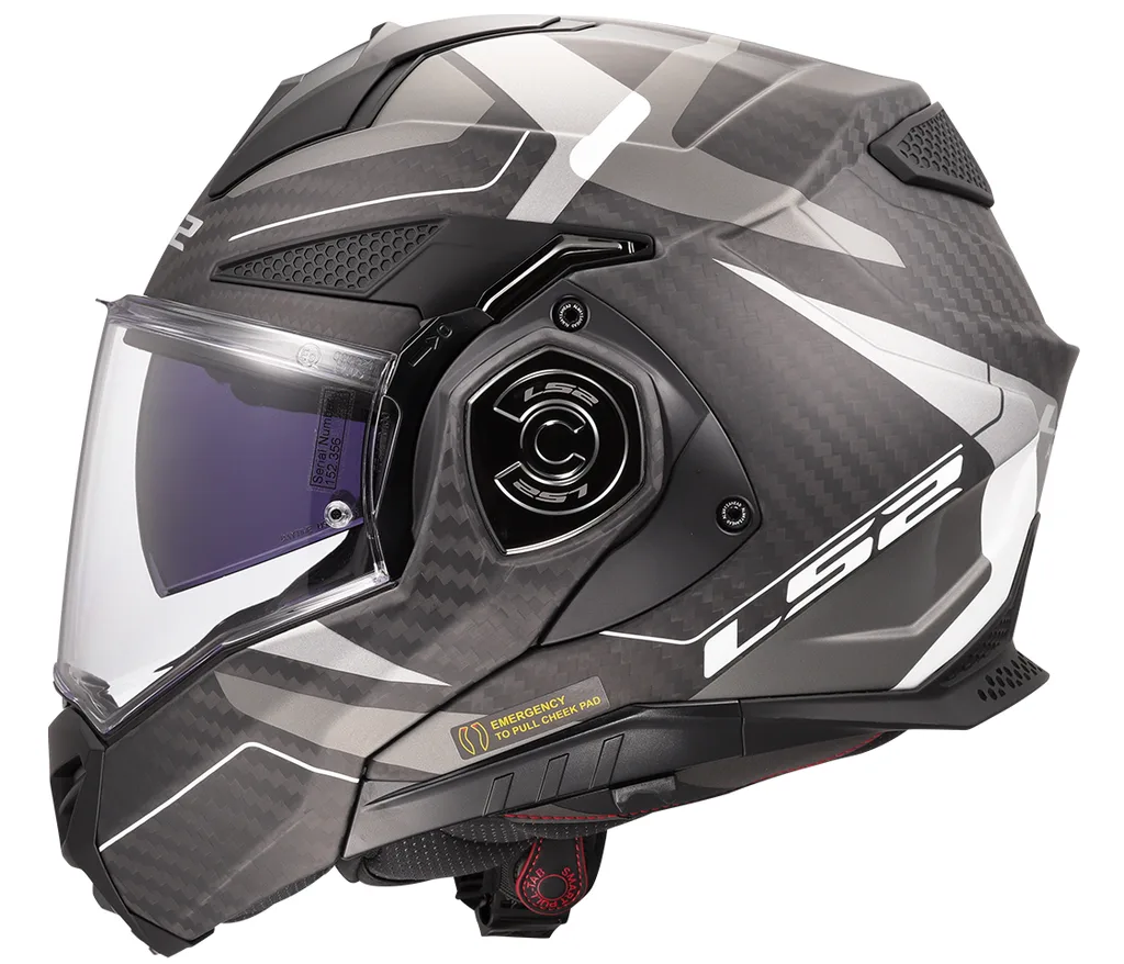 LS2 překlopná moto přilba FF901 ADVANT X C HORIZON SILVER GREY-06