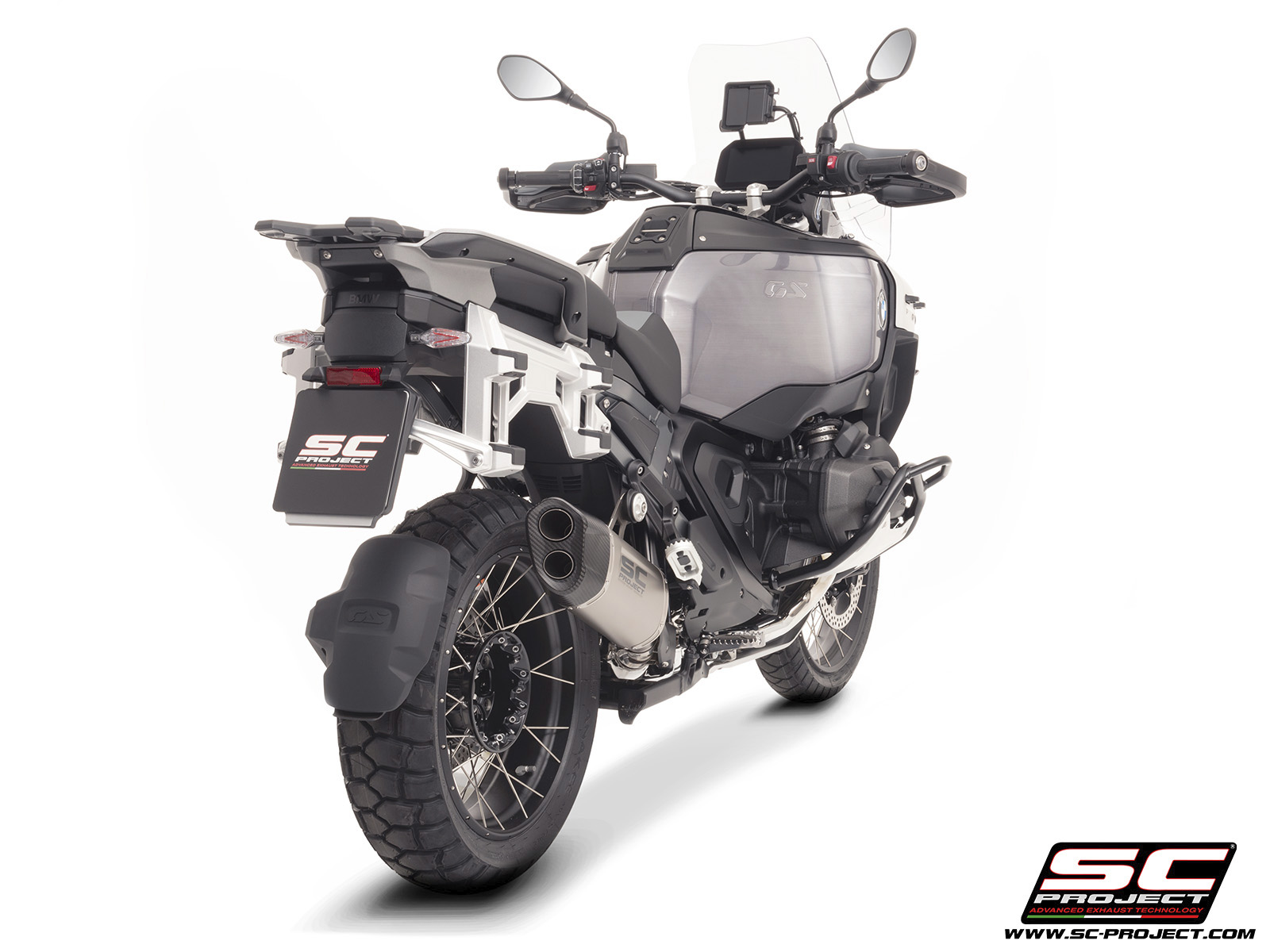 SC-PROJECT titanový výfuk Adventure-R BMW R 1300 GS Adventure 2025 E5+