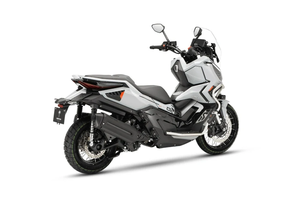 Zontes 368 Gizmo Grey + zadní kufr