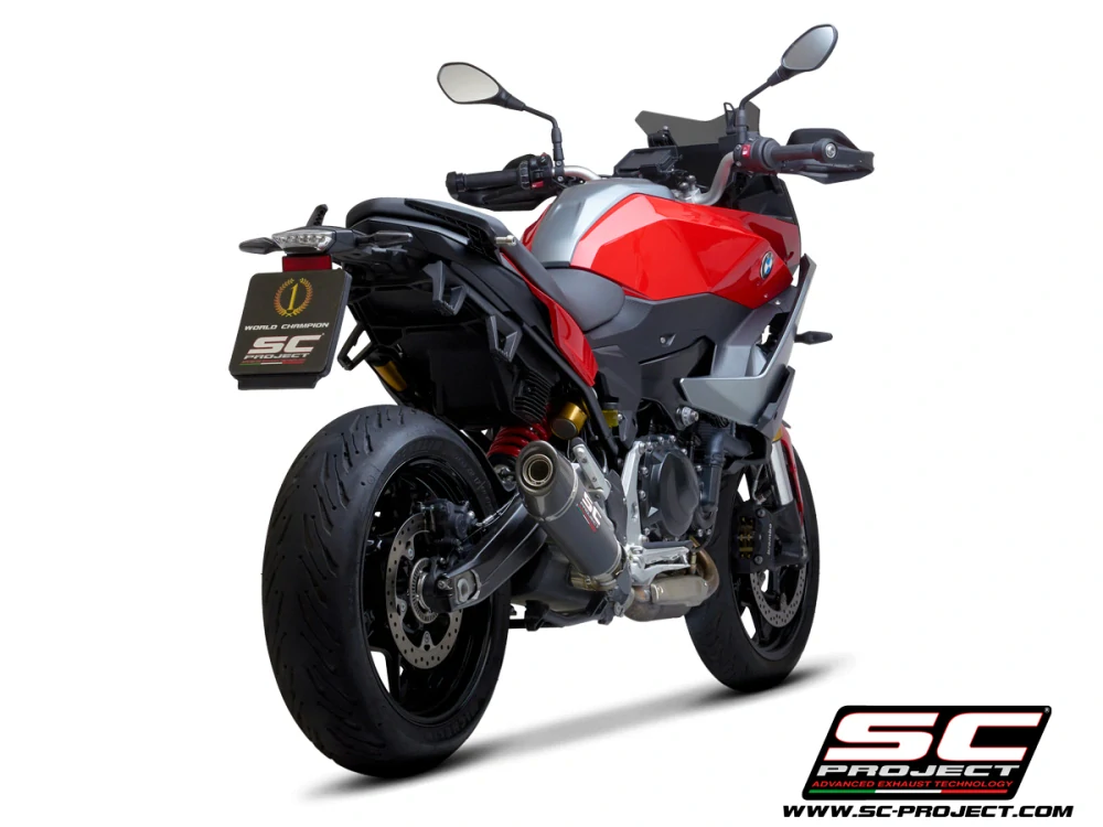 SC-PROJECT Kónický výfuk z uhlíkových vláken BMW F 900 XR (25) E5+