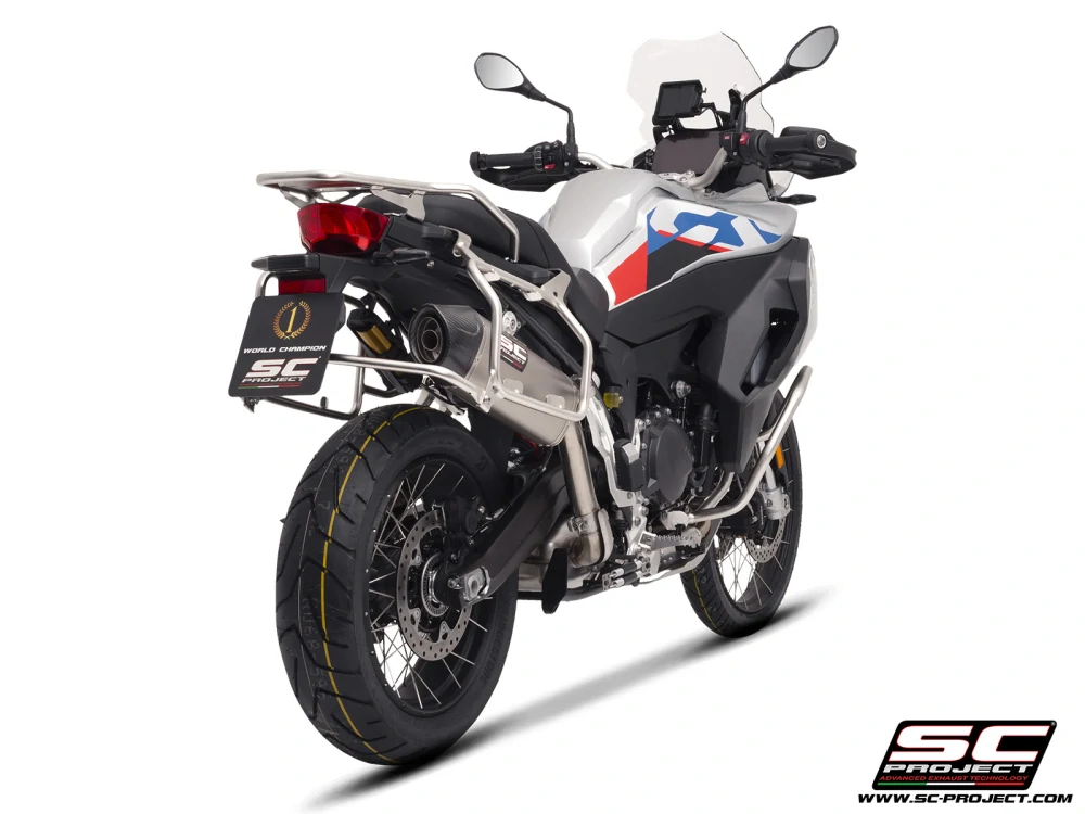 SC-PROJECT Titanový výfuk X-Plorer II GT BMW F 900 GS Adventure (24-25) E5+