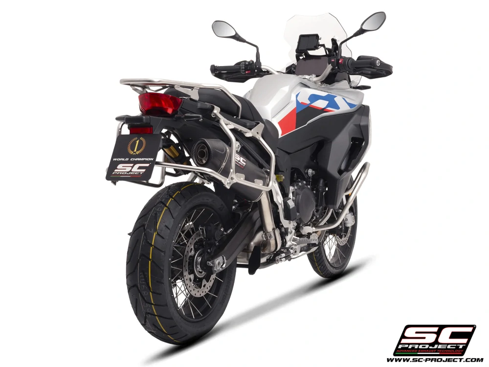 SC-PROJECT Výfuk z uhlíkových vláken X-Plorer II GT BMW F 900 GS Adventure (24-25) E5+
