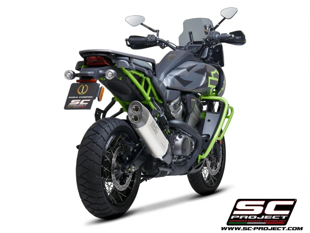 SC-PROJECT Titanový výfuk Adventure HD Pan America (20-25) E5