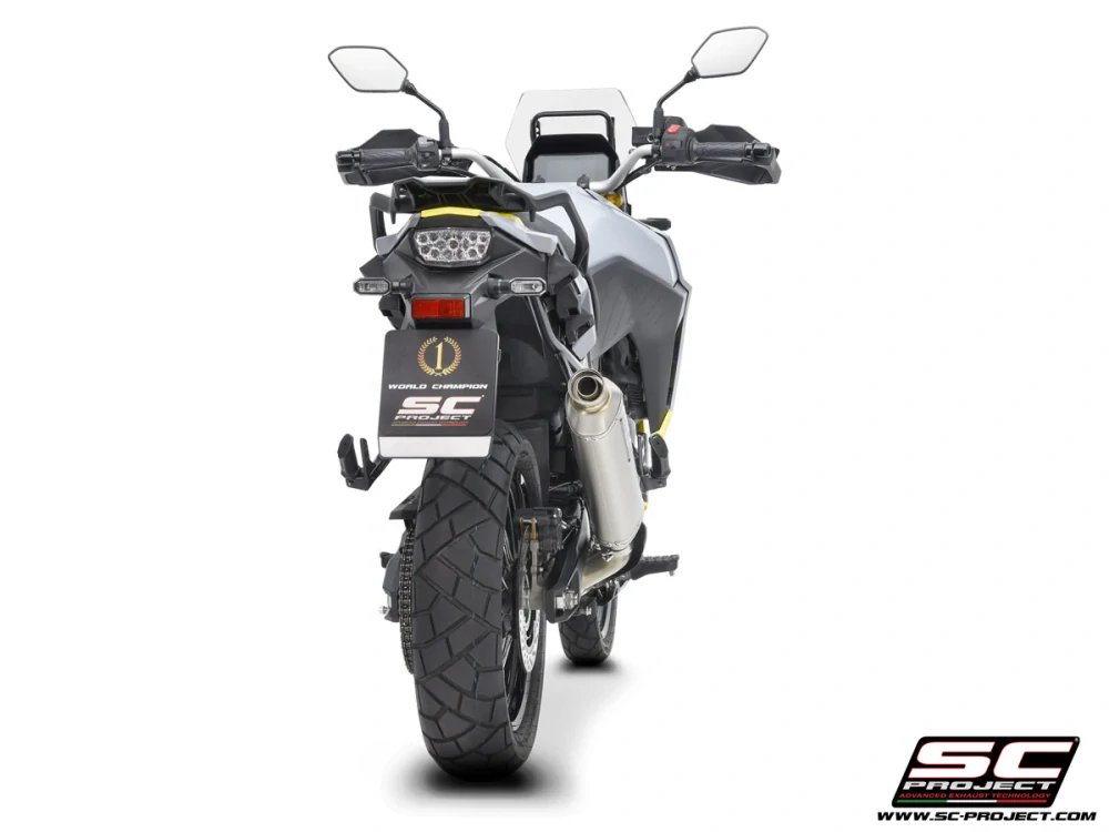 SC-PROJECT Titanový výfuk Rally Raid Suzuki V-STROM 800DE / 800SE (23-25) E5