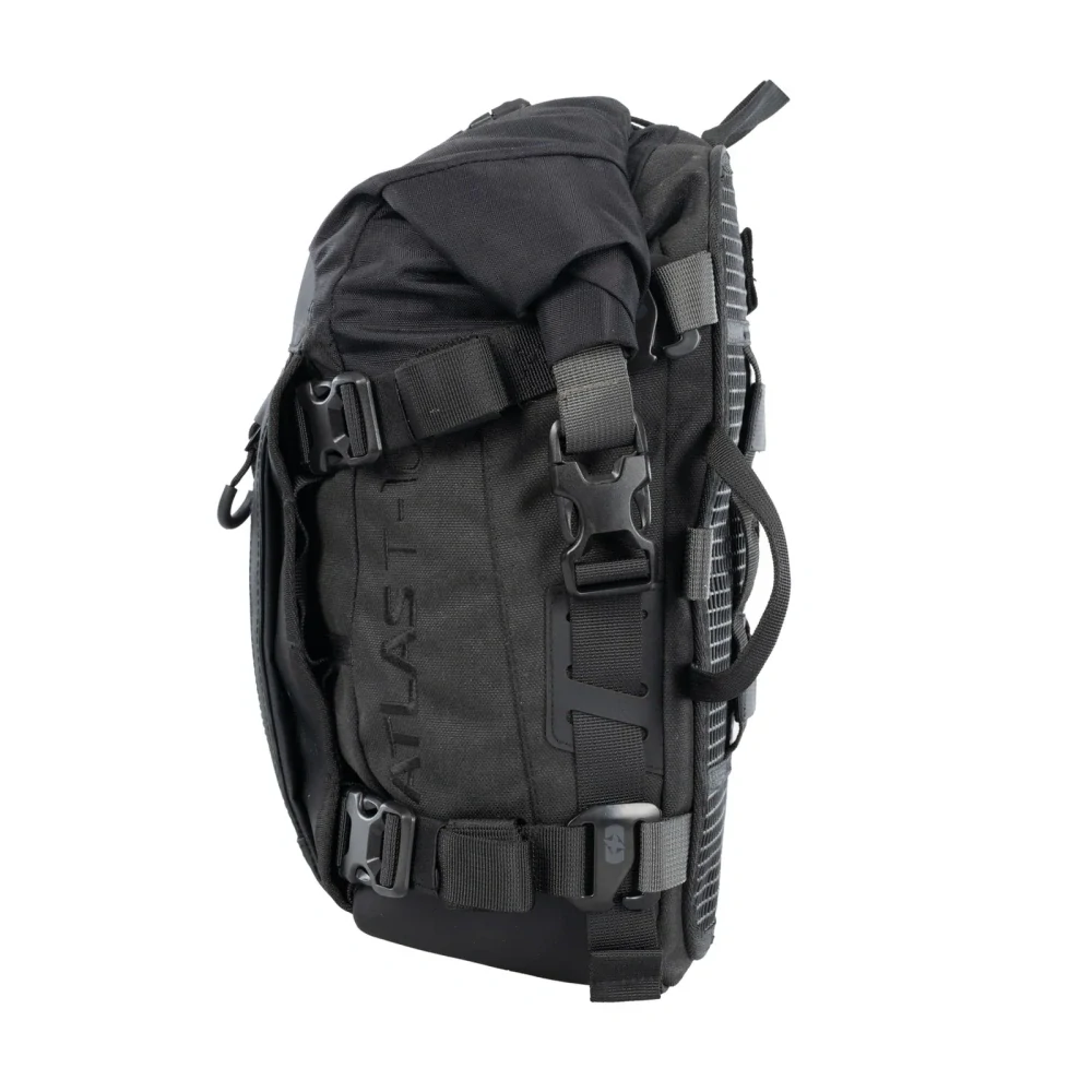 Brašna na sedadlo spolujezdce Atlas T-10 Advanced Tourpack, OXFORD (černá, objem 10 l)