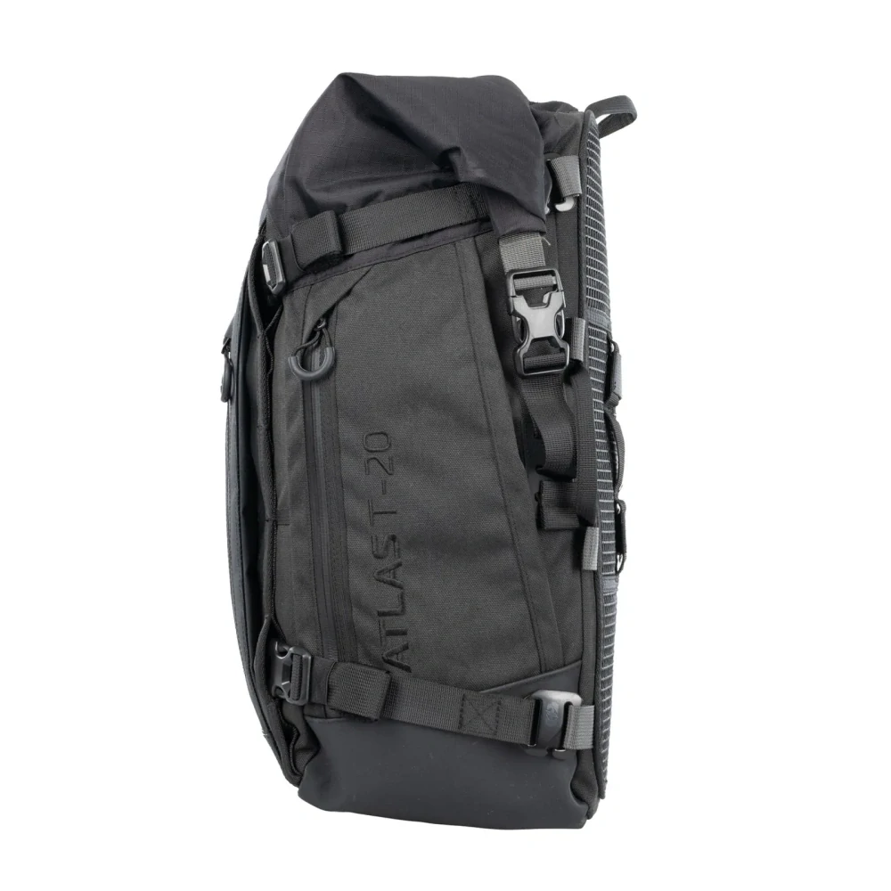 brašna na sedadlo spolujezdce Atlas T-20 Advanced Tourpack, OXFORD (černá, objem 20 l)