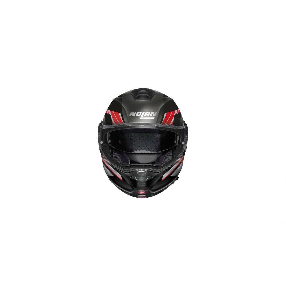 NOLAN Výklopná moto přilba N100-5 Plus IlluviumN-Com Flat Lava Grey 60