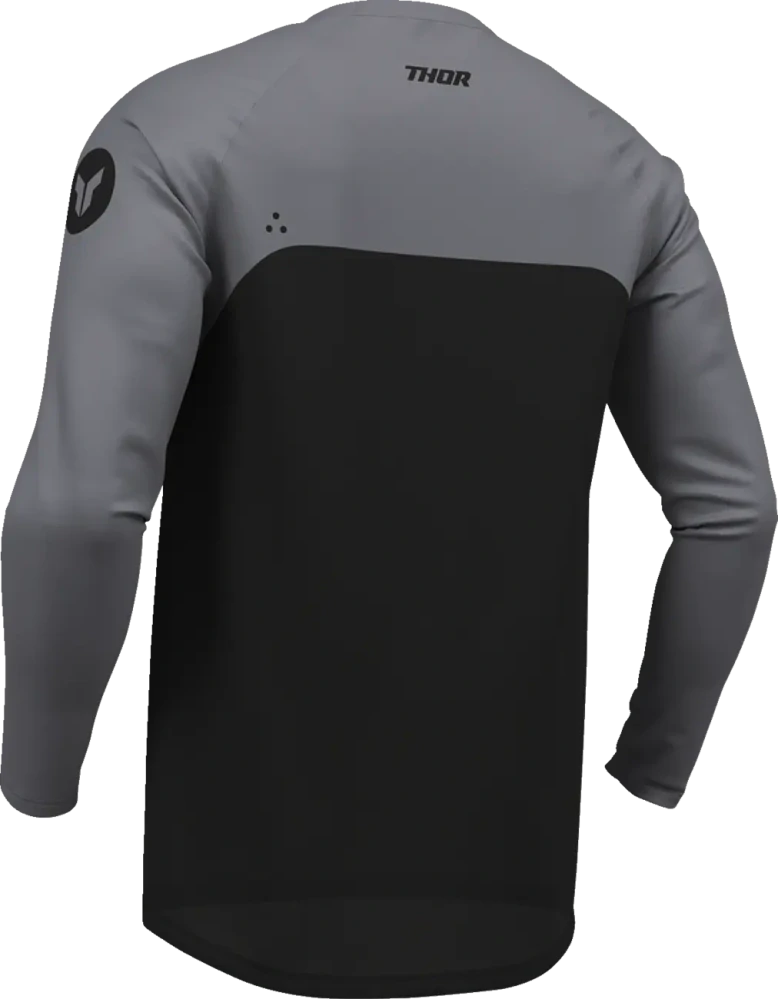 Dětský moto dres THOR Youth Ridemode Menace Jersey černá/šedá