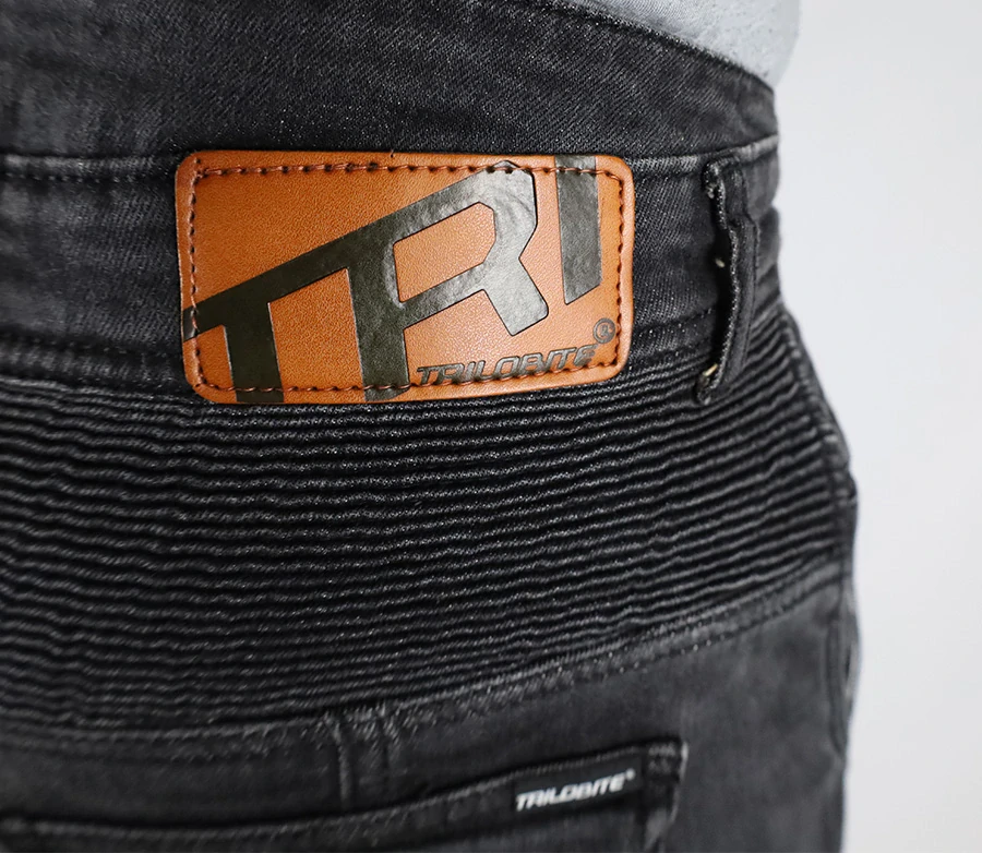 TRILOBITE pánské kalhoty 25604 ACID SCRAMBLER DOUBLELAYER SLIM FIT černé 