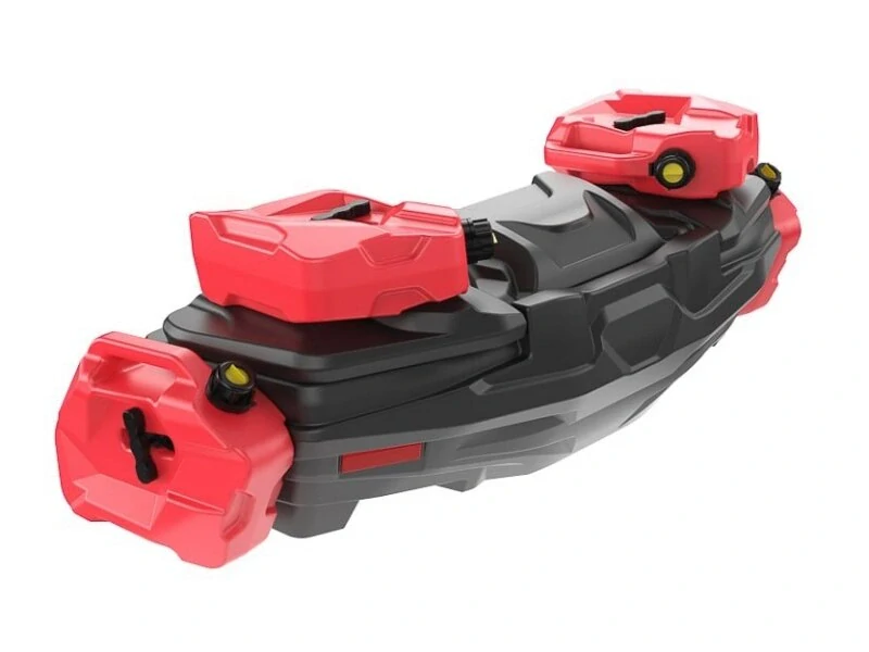 Kanystr na box Tesseract X8‑G3 (5 L) - červený