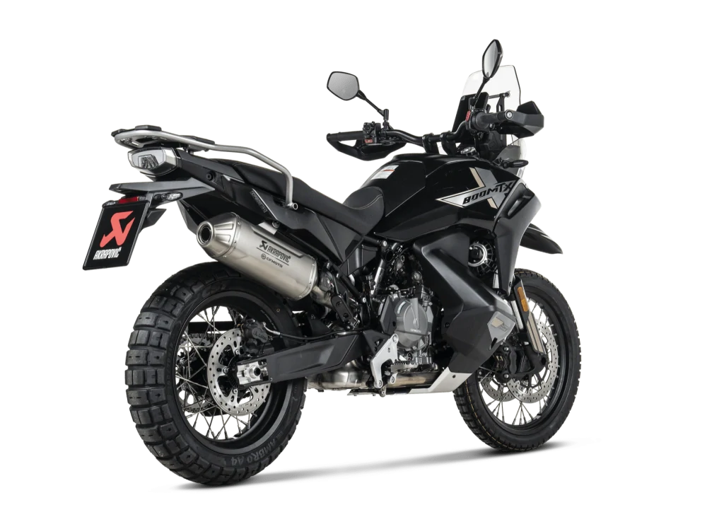 800MT‑X Výfuk CFMOTO Akrapovič Slip‑On