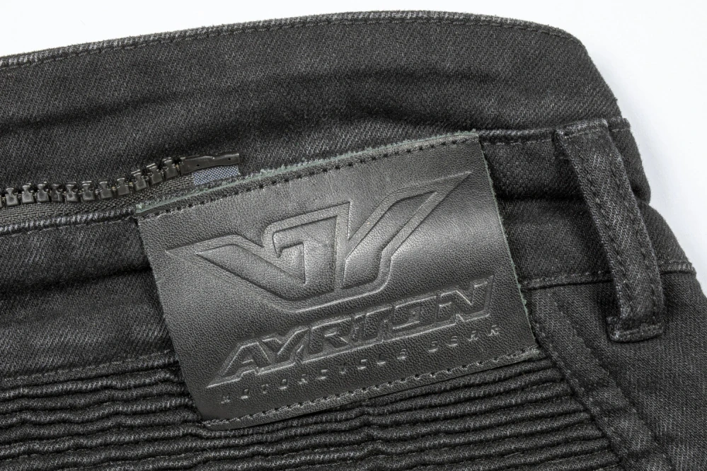 AYRTON dámské kalhoty, jeansy 505, slim fit, černá 