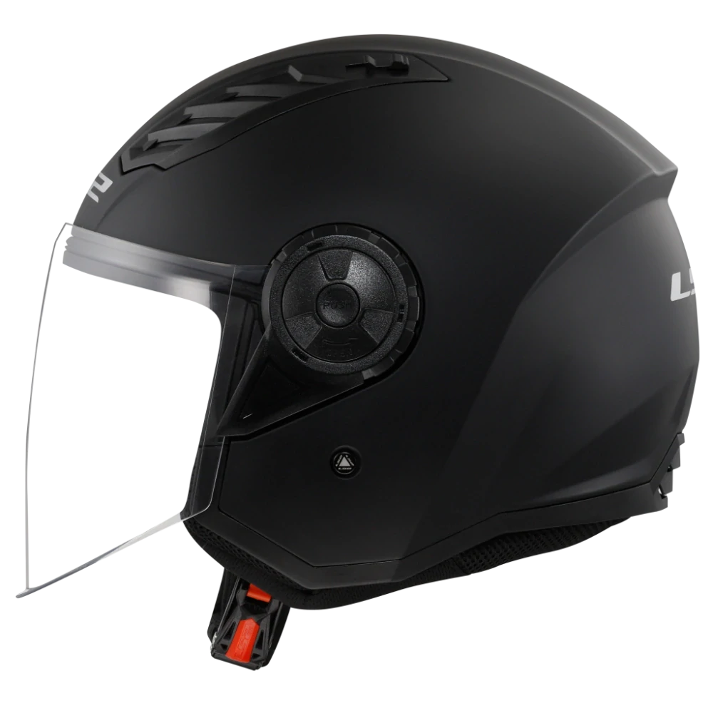 LS2 otevřená přilba OF616 AIRFLOW II SOLID MATT BLACK-06