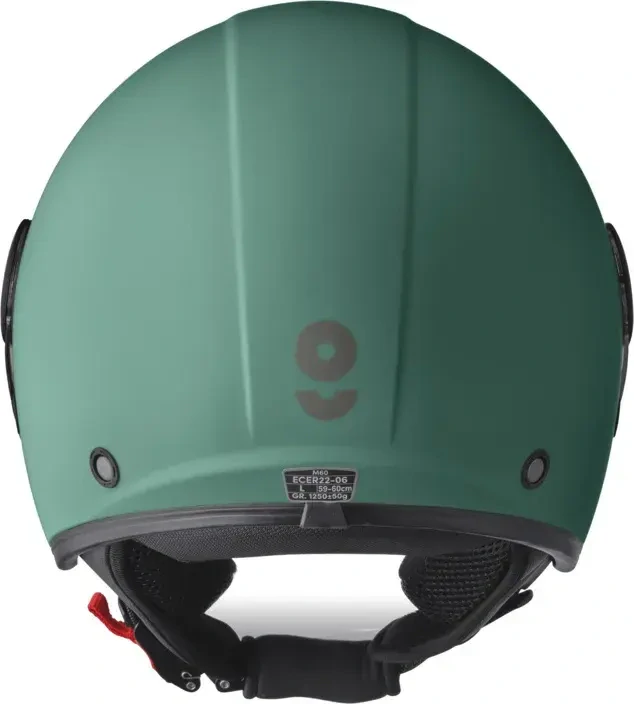 GMS Otevřená moto přilba GELATO Menta- mátová