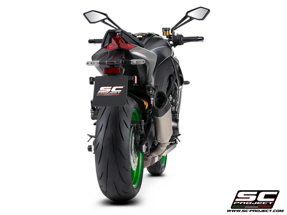 SC-PROJECT Kawasaki Z1100-SE 2026 Titanový výfuk SC1-R 